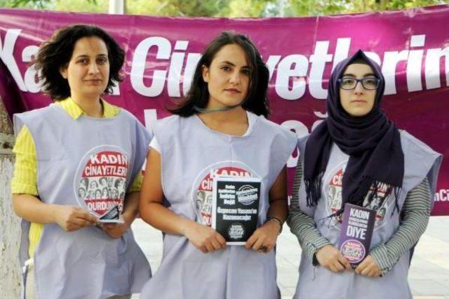 Gaziantep’Te Kadın Cinayetleri Protesto Edildi