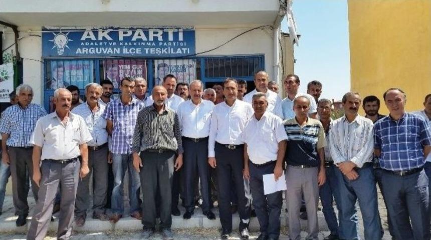 Ak Parti Arguvan İl&ccedil;e Danışma Toplantısı
