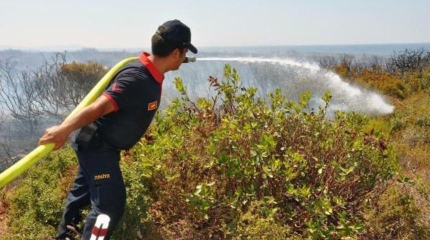 Didim'de Alevler 15 Hektarlık Makilik Alanı K&uuml;le &Ccedil;evirdi