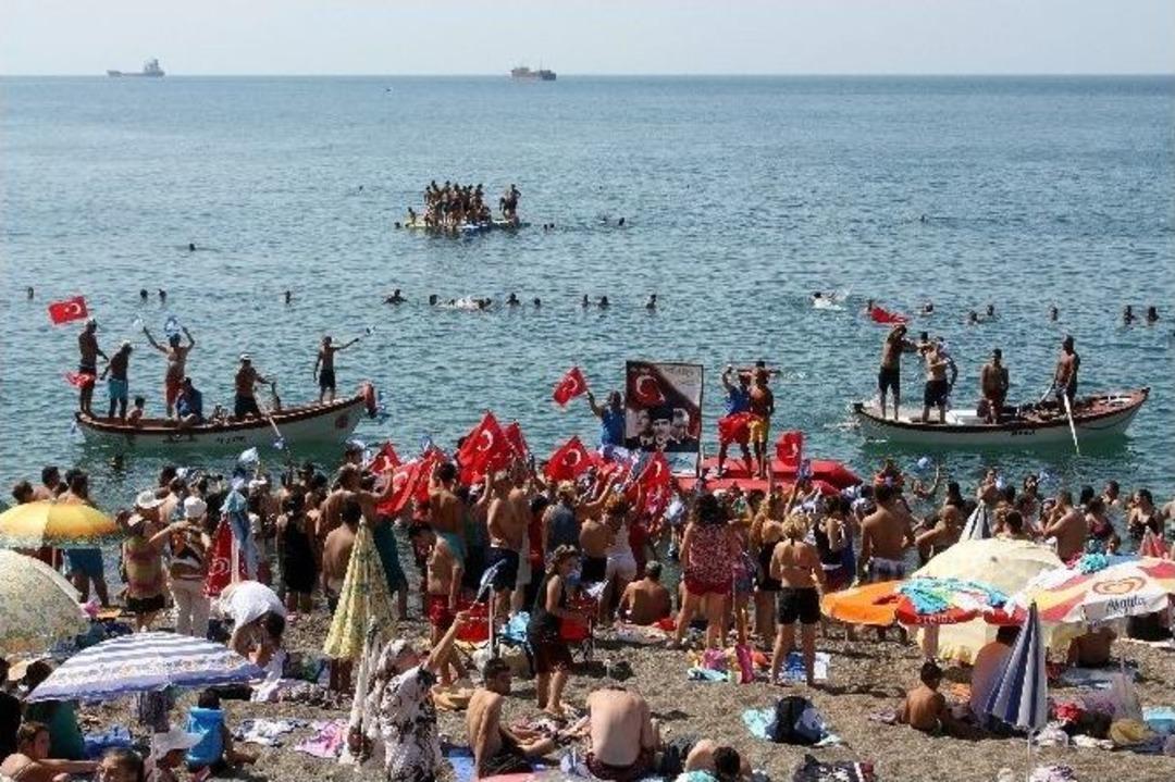 20 Metre Derinlikten Atat&uuml;rk Portesi &Ccedil;ıkartıldı