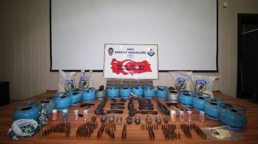 Ağrı&rsquo;da Cephanelik Ele Ge&ccedil;irildi