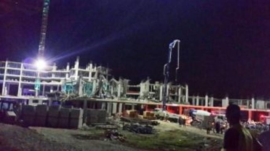 Antalya&rsquo;da Otel İnşaatında G&ouml;&ccedil;&uuml;k: 7 Yaralı