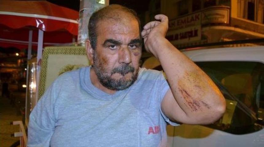 Sabah Y&uuml;r&uuml;y&uuml;ş&uuml;nde Darp Edip, Hastanelik Ettiler