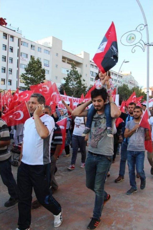 Bolu'da Terör Protestosu