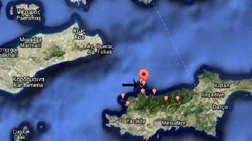 G&ouml;kova K&ouml;rfezi'nde 14 Metrelik Yelkenli Tekne Battı