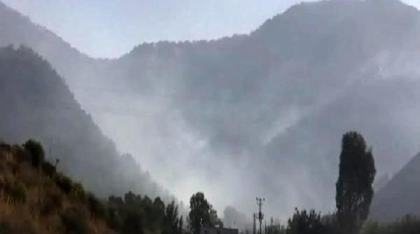 Anamur'da 65 Hektar Kızıl&ccedil;am Ormanı Yandı