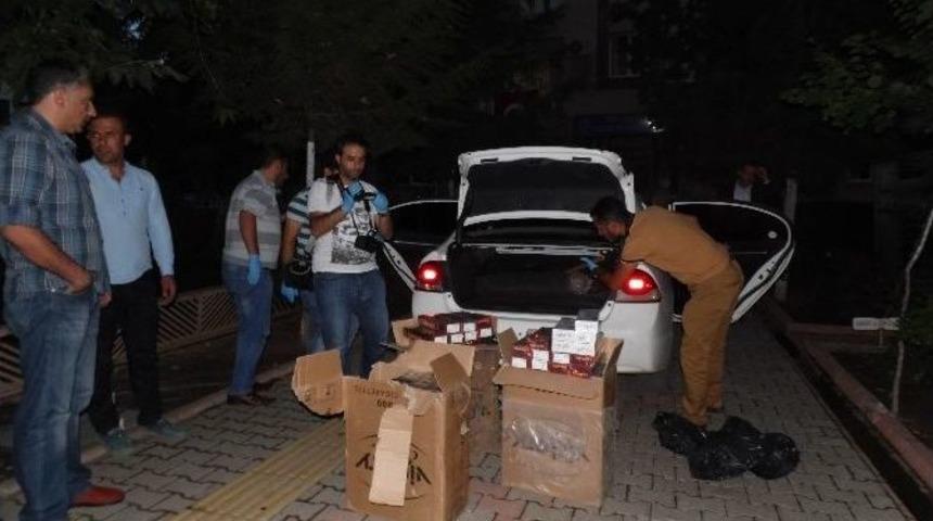 Adıyaman&rsquo;da Bin 600 Paket Ka&ccedil;ak Sigara Ele Ge&ccedil;irildi