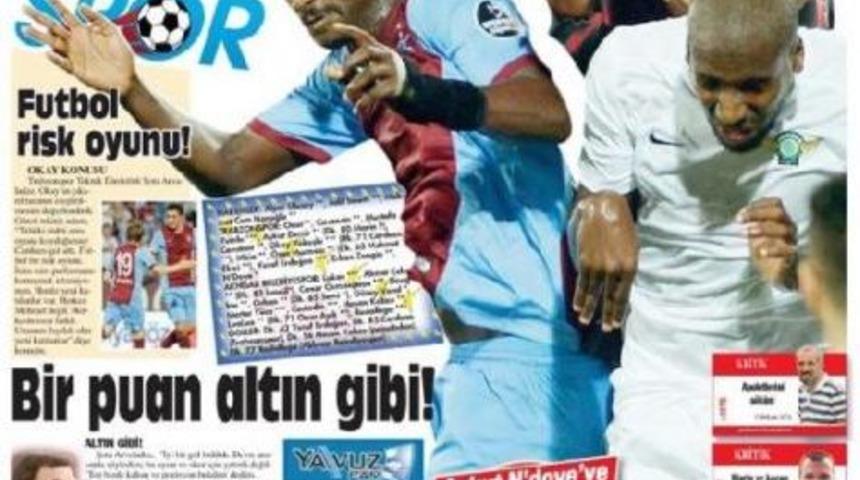 Trabzonspor'da &Uuml;zg&uuml;n Ama Umutlu