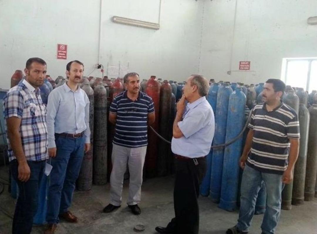 Van&rsquo;da Basın&ccedil;lı T&uuml;p Denetimleri