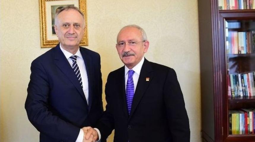 Kılı&ccedil;daroğlu, Ruyıad Heyetini Kabul Etti