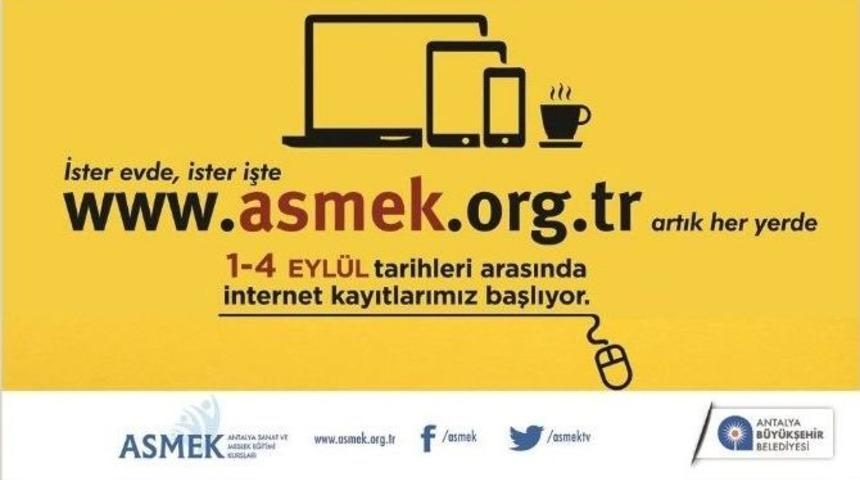 Asmek&rsquo;te Yeni D&ouml;nem Kayıtları Başlıyor