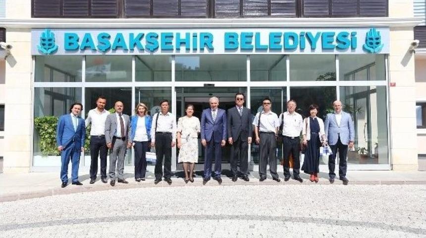 Minhang Belediyesi&rsquo;nden Başkan Uysal&rsquo;a Nezaket Ziyareti