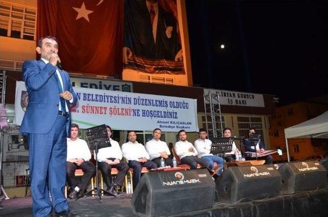 Durağan Belediyesi’nden Sünnet Şöleni