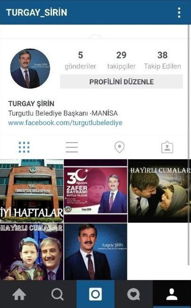 Turgutlu Belediyesinden Sosyal Medya Atağı