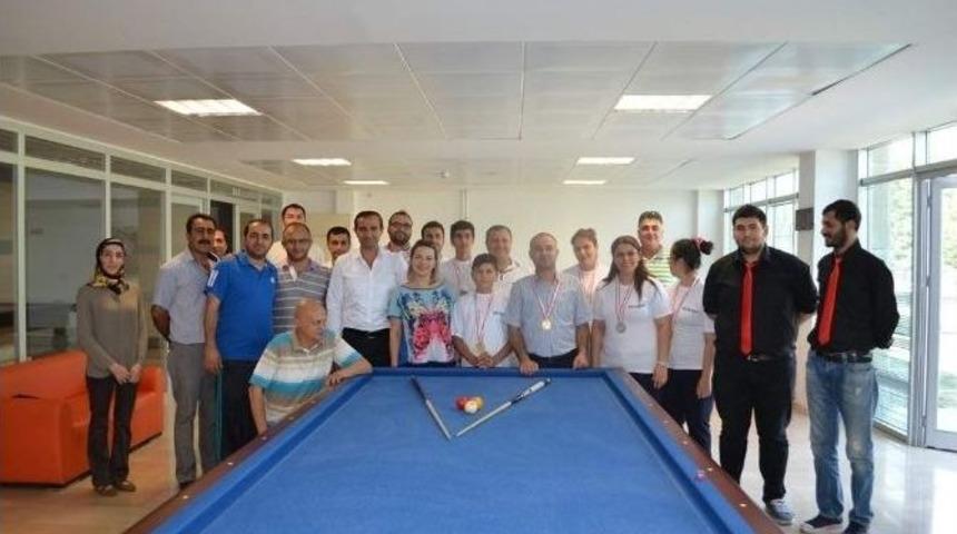 30 Ağustos Zafer Bayramı Bilardo Şampiyonları Belli Oldu