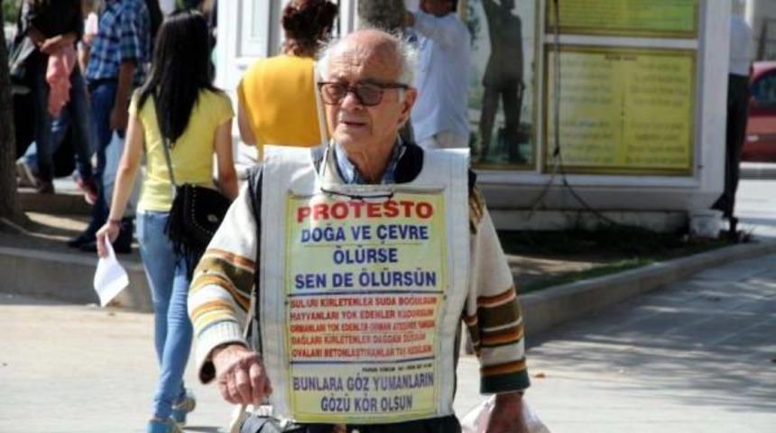 88 Yaşındaki Emekli, Ormanların Korunması I&ccedil;in T&uuml;rkiye'yi Dolaşıyor