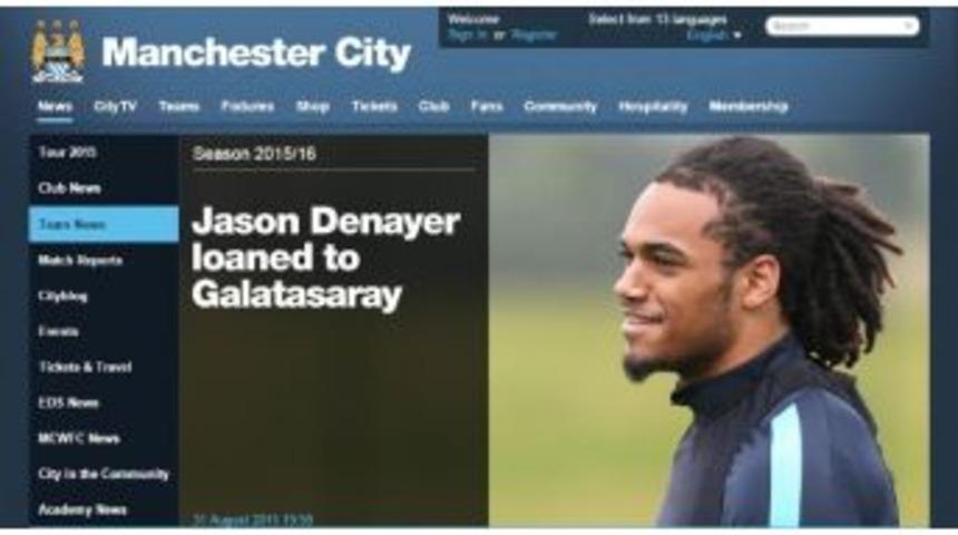 Manchester Cıty, Denayer&rsquo;i A&ccedil;ıkladı