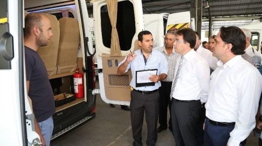 Denizli&rsquo;de Okul Servisleri Denetlendi