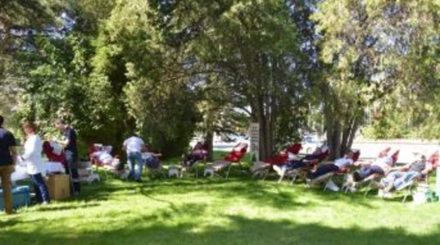 Kayseri Şeker &Ccedil;alışanlarından Kan Bağışı Kampanyasına Destek