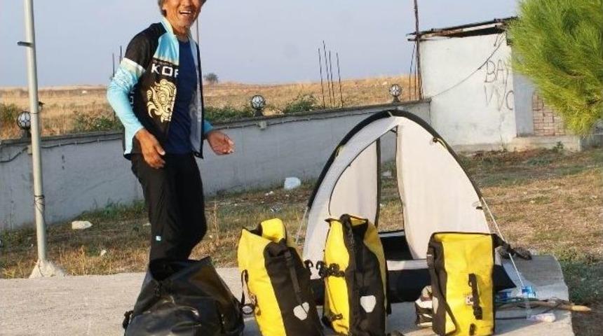 Güney Koreli Gezgin Gurubu Manyas’ta Konakladı