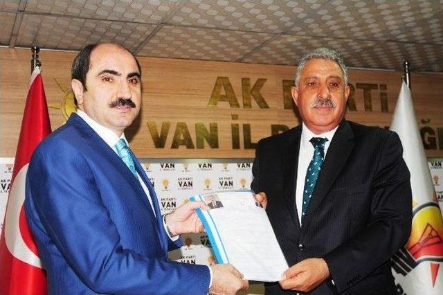 Alpaslan, Aday Adaylığı Başvurusunu Yaptı 1