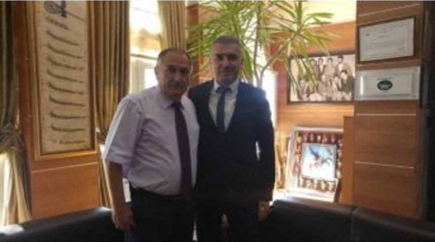 Yeni Ticaret İl M&uuml;d&uuml;r&uuml;&rsquo;nden Başkan Yılmaz&rsquo;a Ziyaret