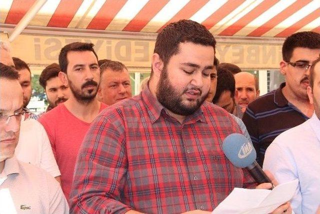 Gaziantep&rsquo;de Şehitler İ&ccedil;in Gıyabi Cenaze Namazı Kılındı 1