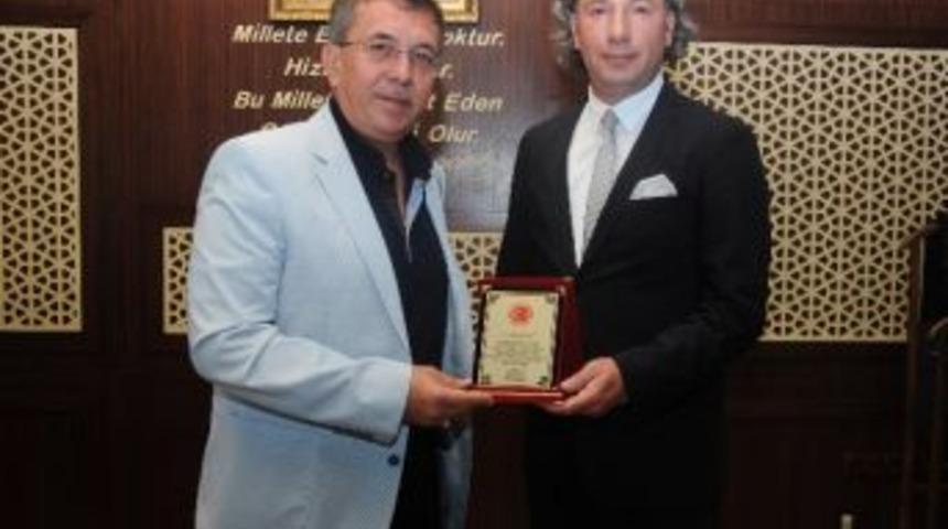 Pursaklar Belediye Başkanı &Ccedil;etin&rsquo;e Spor Onur &Ouml;d&uuml;l&uuml;