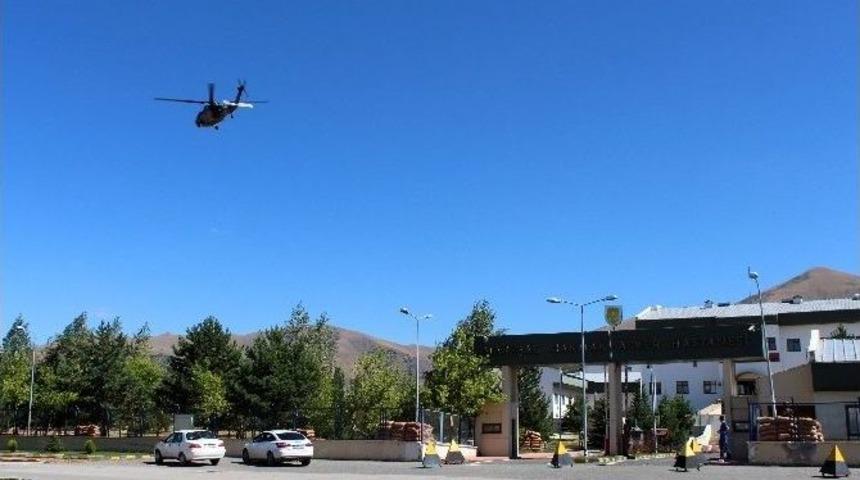 Şehit Polisin Cenazesi Erzurum&rsquo;a Getirildi