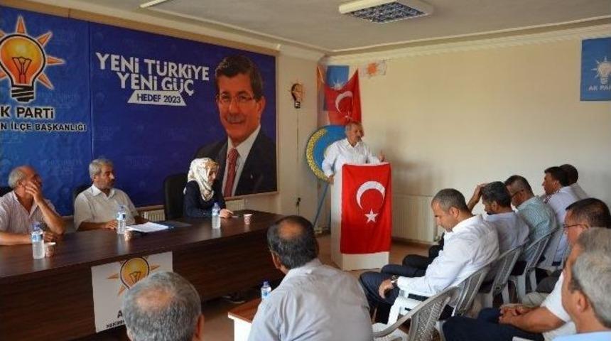 Hekimhan&rsquo;da Ak Parti İl&ccedil;e Danışma Toplantısı