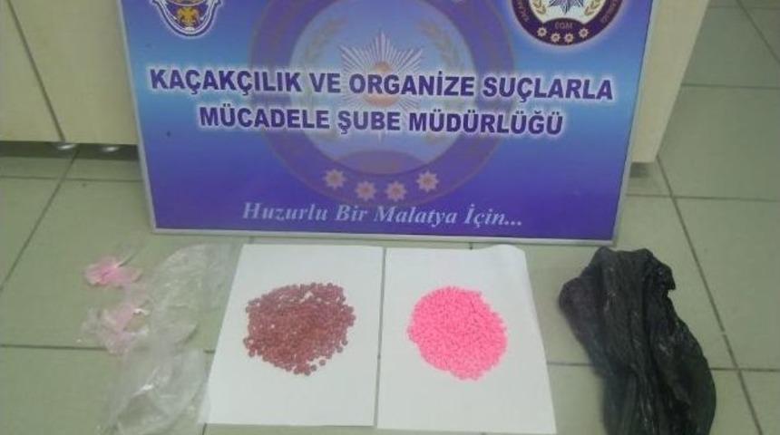 Malatya&rsquo;da Extacy Hap Ele Ge&ccedil;irildi