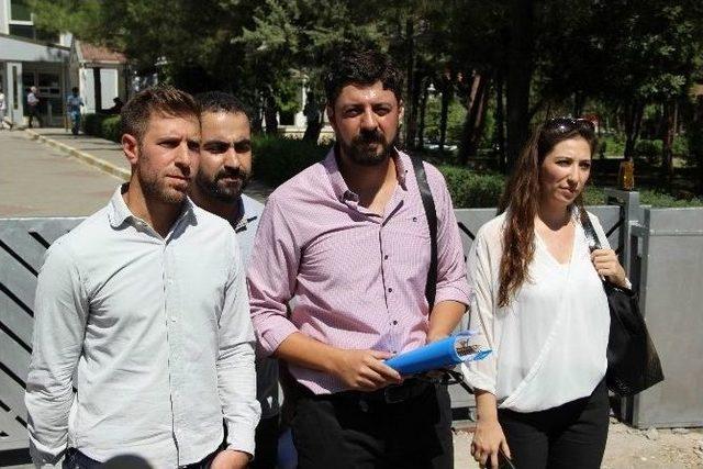 Meslektaşları, Tutuklanan Gazeteciler İ&ccedil;in Savcılığa Dilek&ccedil;e Verdi 1