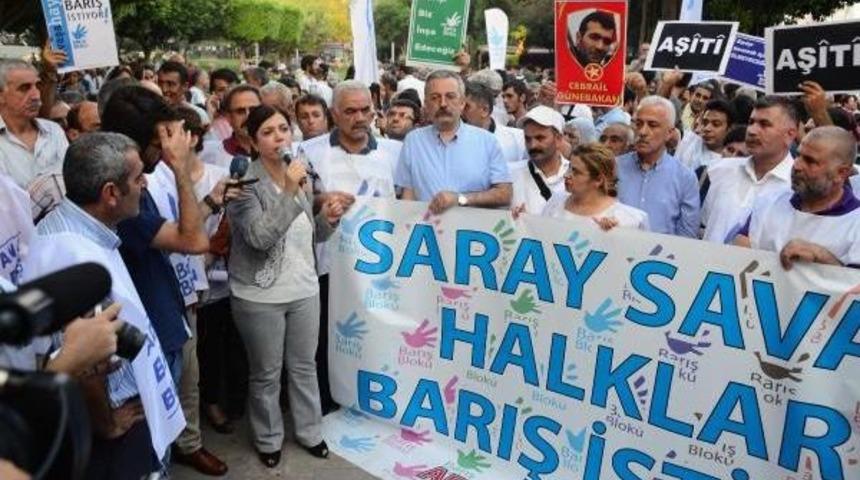 Barış Y&uuml;r&uuml;y&uuml;ş&uuml;ne Polis Izin Vermedi