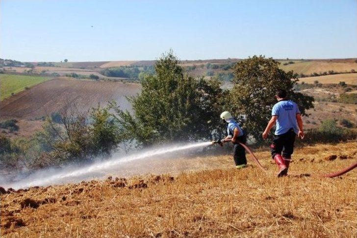 Tekirdağ’da Anız Yangını Korkuttu G2
