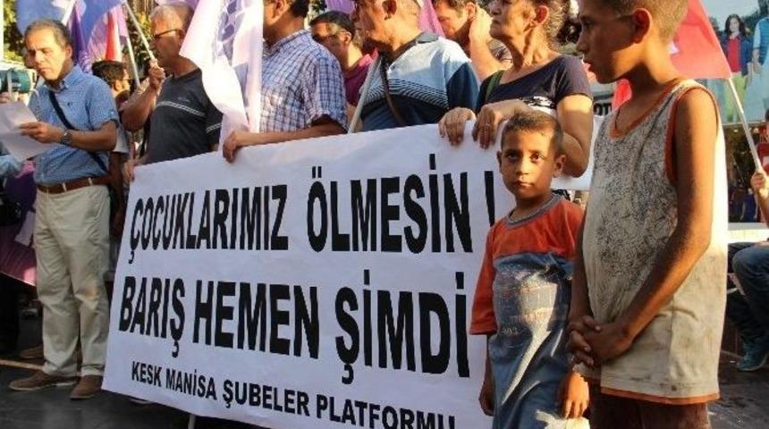 Manisa Kesk&rsquo;ten &ldquo;1 Eyl&uuml;l D&uuml;nya Barış G&uuml;n&uuml;&rdquo; Eylemi