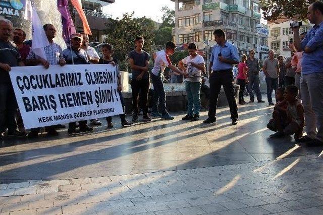 Manisa Kesk&rsquo;ten &ldquo;1 Eyl&uuml;l D&uuml;nya Barış G&uuml;n&uuml;&rdquo; Eylemi 2
