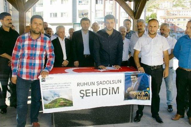 Yunus Koca İ&ccedil;in G&uuml;m&uuml;şhane&rsquo;de Gıyabi Cenaze Namazı Kılındı 2