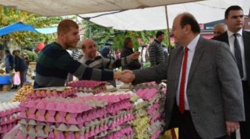 Efeler Belediyesi Pazarcının İhtiyacını Giderecek