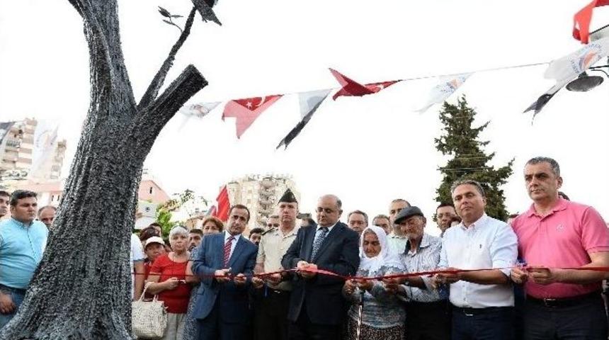 Şehit Barış Akkabak Parkı D&uuml;nya Barış G&uuml;n&uuml;&rsquo;nde A&ccedil;ıldı