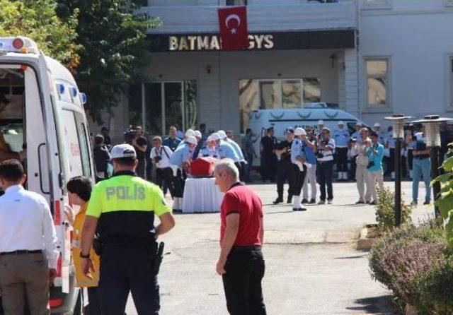 Batman'da Şehit Komisere Uğurlama Töreni