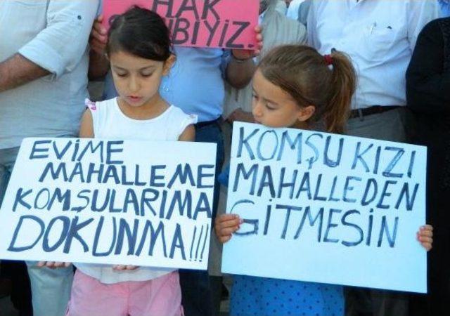 Gaziosmanpaşa Sakinleri:  (Plan Değişikliği) Bize Rağmen Yapılacak Birşeyi Kabul Etmiyoruz 1