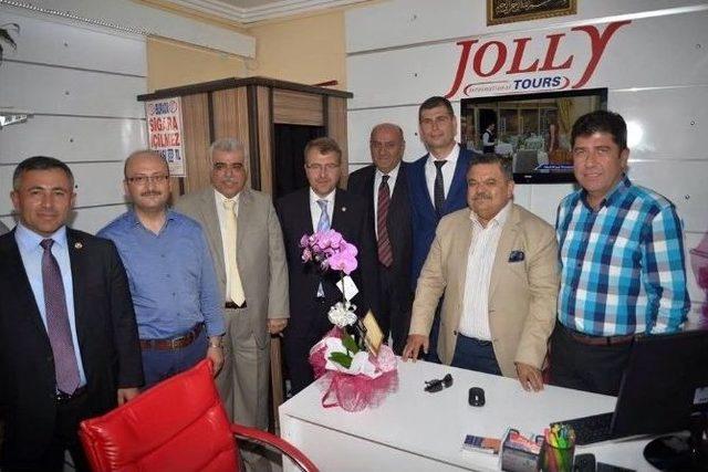 Bilecik Protokolü İş Yeri Açılışında Buluştu