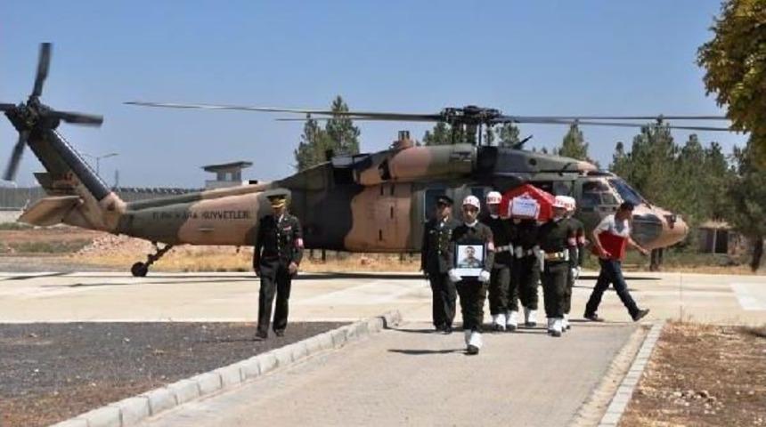 Kilis'te Şehit Olan Yusuf Beylem I&ccedil;in Gaziantep'te T&ouml;ren (2)