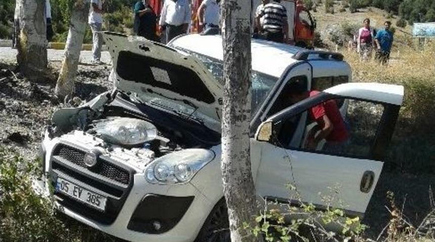 Turhal&rsquo;da Kaza: 1 Yaralı