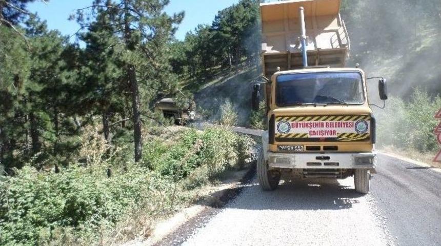 Alpu Alapınarlılar Asfalt Yola Kavuştu