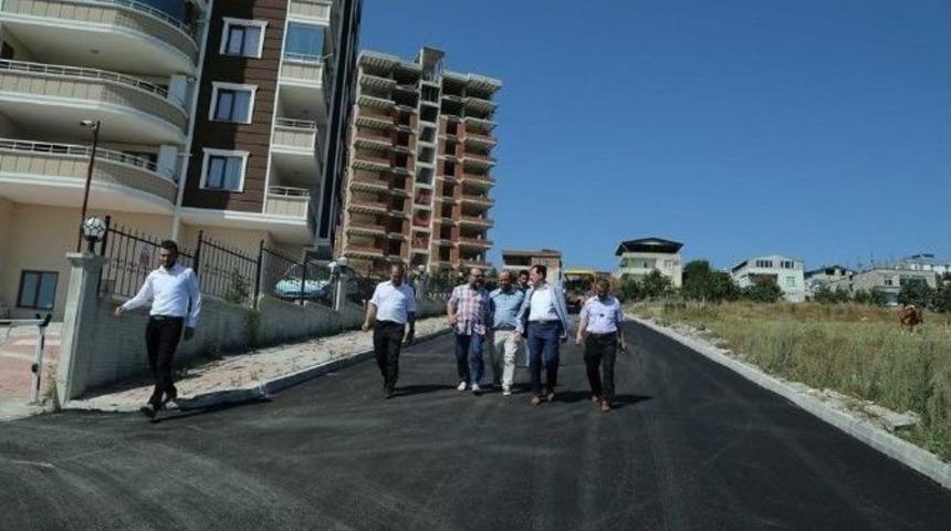 İlkadım&rsquo;da 3 Ayda 30 Bin Ton Asfalt