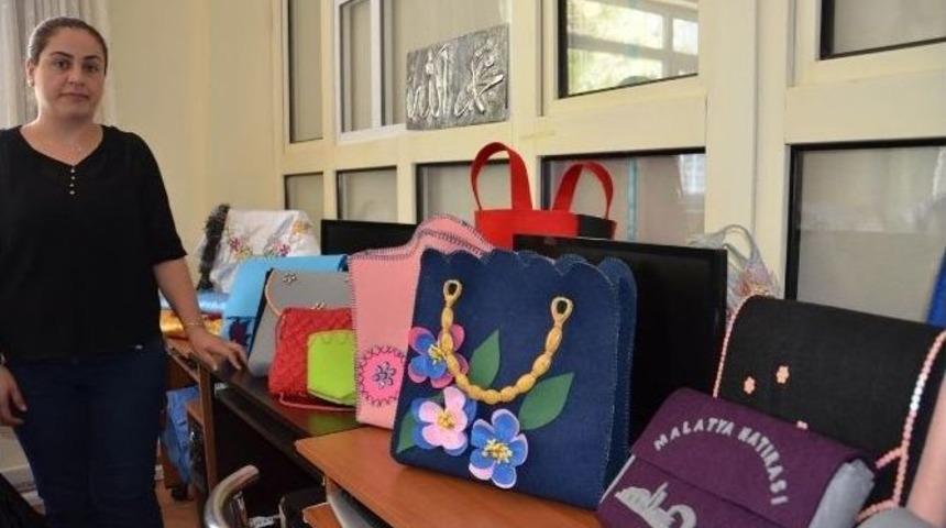 Engelli Kadınlara Mesleki Eğitim Veriliyor