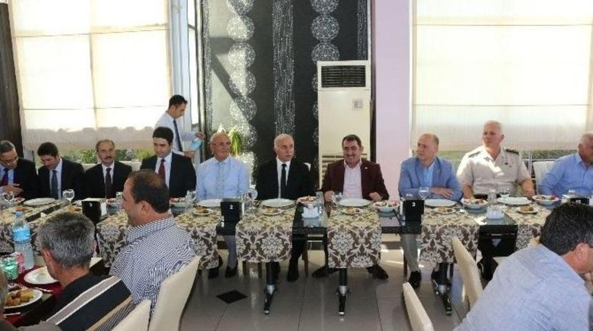 Samsun Protokol&uuml;, &Ccedil;arşamba&rsquo;da Muhtarlar İle Bir Araya Geldi