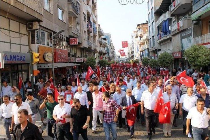 Salihli Teröre Karşı Tek Yürek Oldu G4