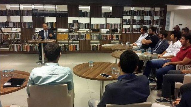 Başkan Altunay T&uuml;gva S&ouml;yleşisinde Gen&ccedil;lerle Bir Araya Geldi 1